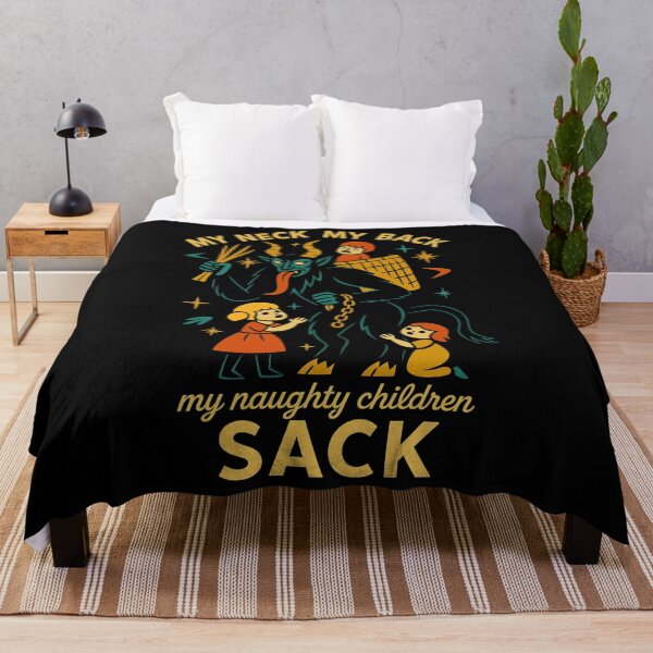 Item preview, Krampus My Neck My Back Naughty Children Sack Parody designed and sold by James Khan.