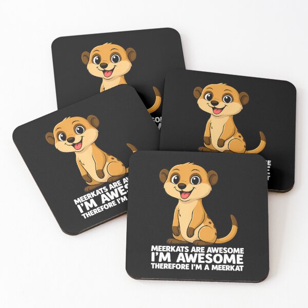 Item preview, Meerkats Are Awesome I'M Awesome Therefore I'M A Meerkat designed and sold by ConnieDora.
