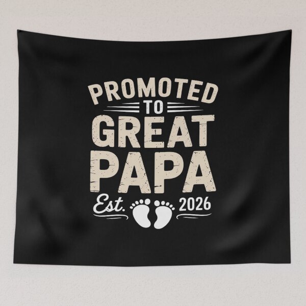 Item preview, Promoted To Great Papa Est 2026 designed and sold by FndPardaL.
