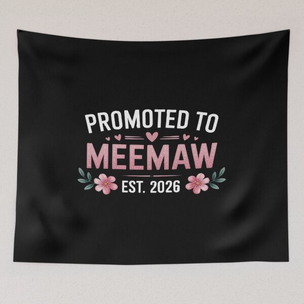 Item preview, Promoted to Meemaw Est. 2026 Floral Mother's Day designed and sold by FndPardaL.