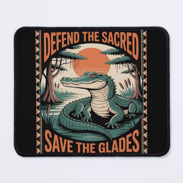 Item preview, Protect The Sacred Save Everglade Alligator Protest designed and sold by FndPardaL.