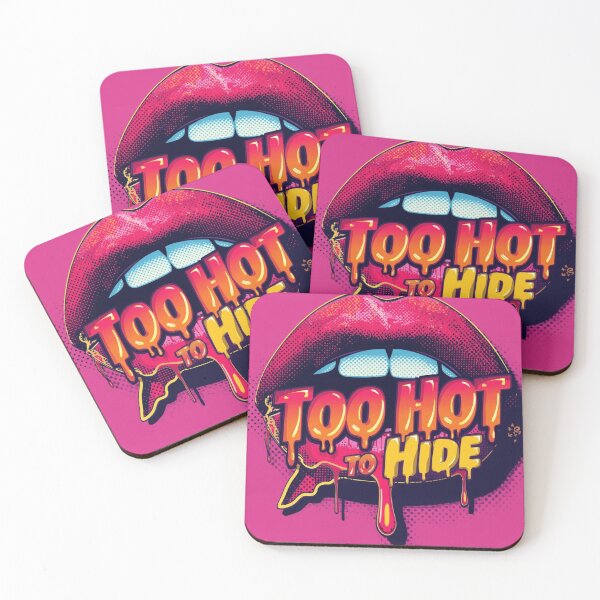Item preview, Too Hot to Hide Neon Dripping Lips Pop Art designed and sold by Trueways.