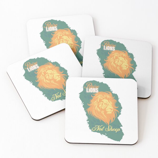 Item preview, Raise Lions, Not Sheep designed and sold by ThePioneerWay.