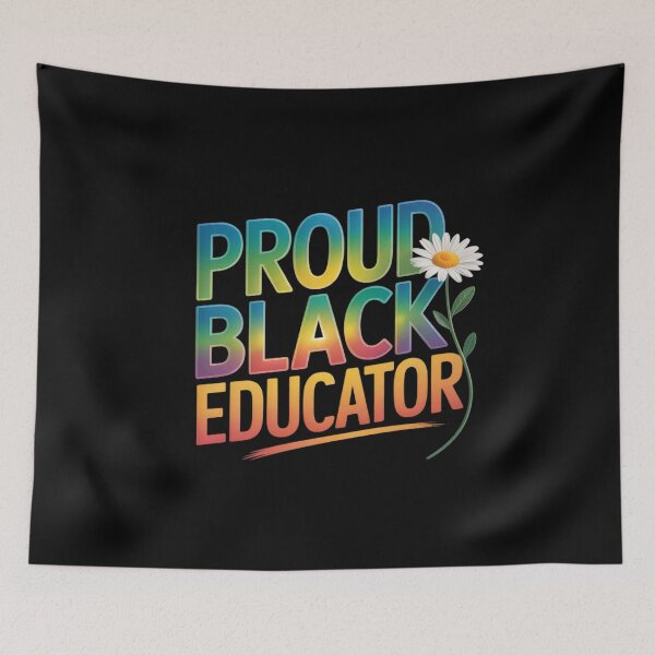 Item preview, Proud Black Educator - Black Culture African Heritage designed and sold by FndPardaL.