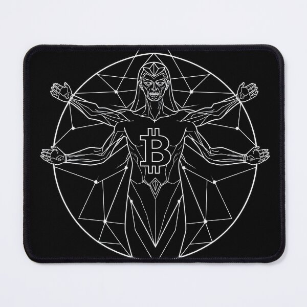Item preview, Blockchain Ascended Being – Sacred Bitcoin Geometry of Freedom designed and sold by Benito Del Ray.