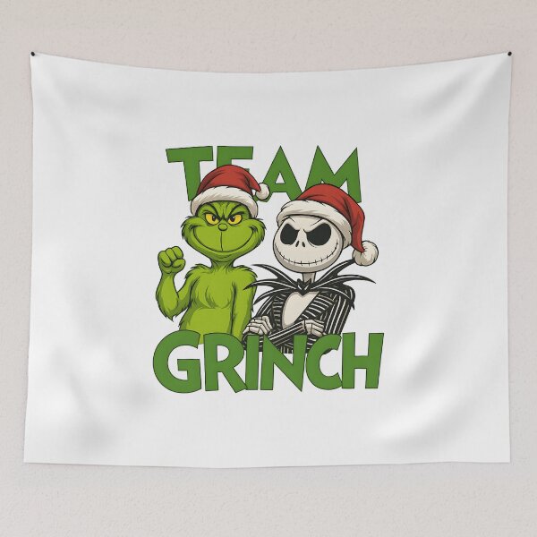 Item preview, Team Grinch And Jack Funny Christmas Gifts designed and sold by Har-vee.