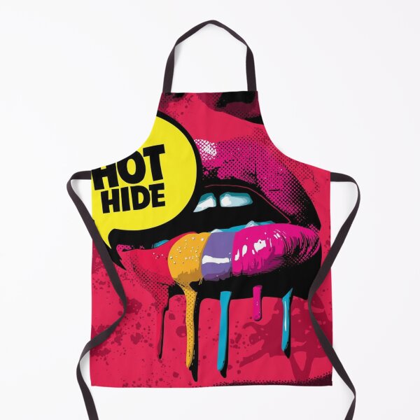 Item preview, Too Hot to Hide Dripping Rainbow Lips Pop Art designed and sold by Trueways.