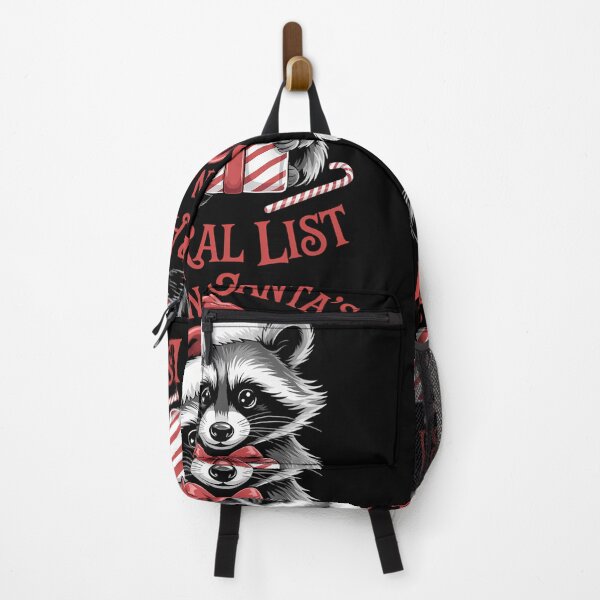 Item preview, Christmas Racoon Feral Santa Funny Meme designed and sold by LittleBO5.