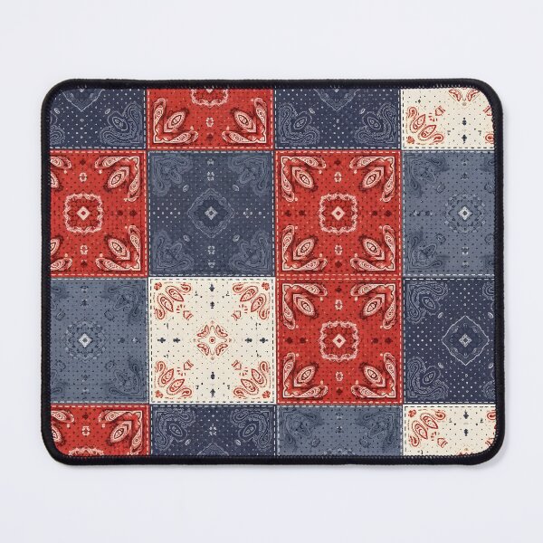 Item preview, Patchwork Bandana Pattern designed and sold by Kaleidoscope Print.