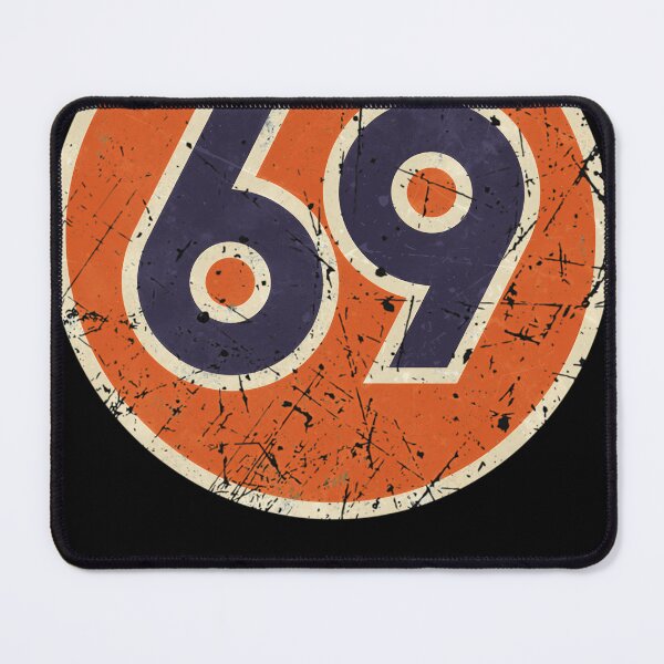 Item preview, 69-Oil-Vintage-Station-Race-Number designed and sold by DimitriKnoll.