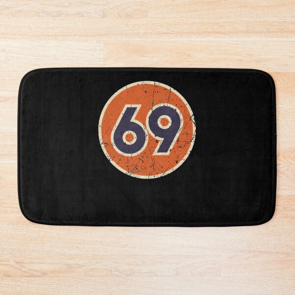 Item preview, 69-Oil-Vintage-Station-Race-Number designed and sold by DimitriKnoll.