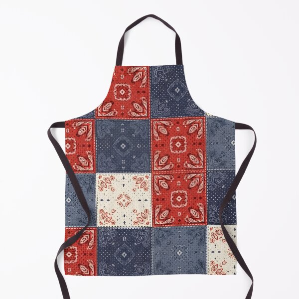 Item preview, Patchwork Bandana Pattern designed and sold by Kaleidoscope Print.