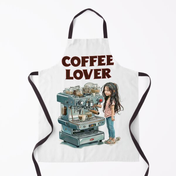 Item preview, Cute Coffee Lover Barista Machine – Adorable Coffee Shop Cartoon Art designed and sold by Grafititee.