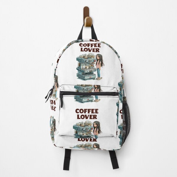 Item preview, Cute Coffee Lover Barista Machine – Adorable Coffee Shop Cartoon Art designed and sold by Grafititee.