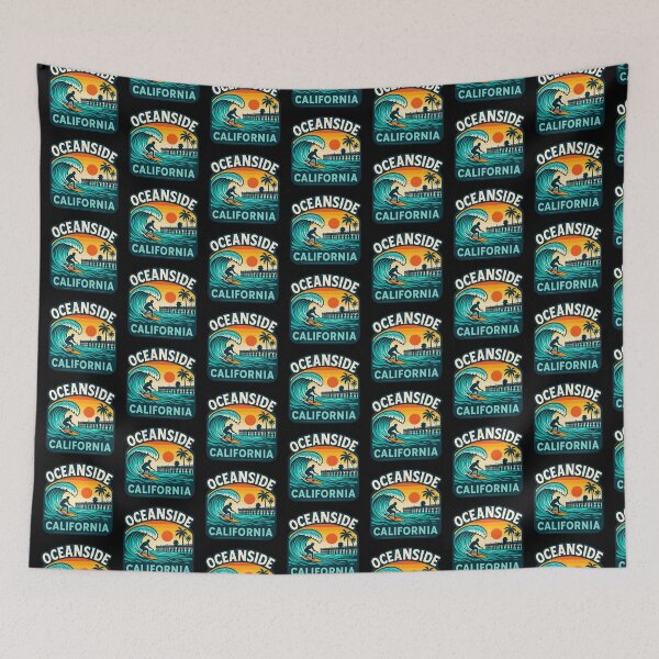 Item preview, Oceanside California Surf Sunset designed and sold by getpressedshirt.