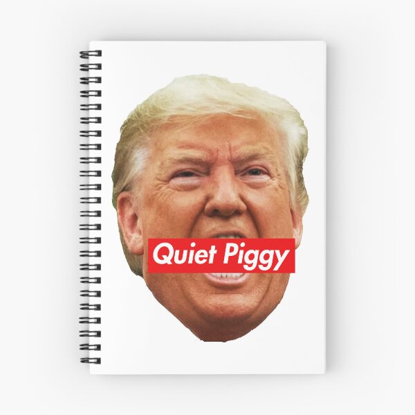 Item preview, Quiet Piggy - Trump gagged designed and sold by Thelittlelord.
