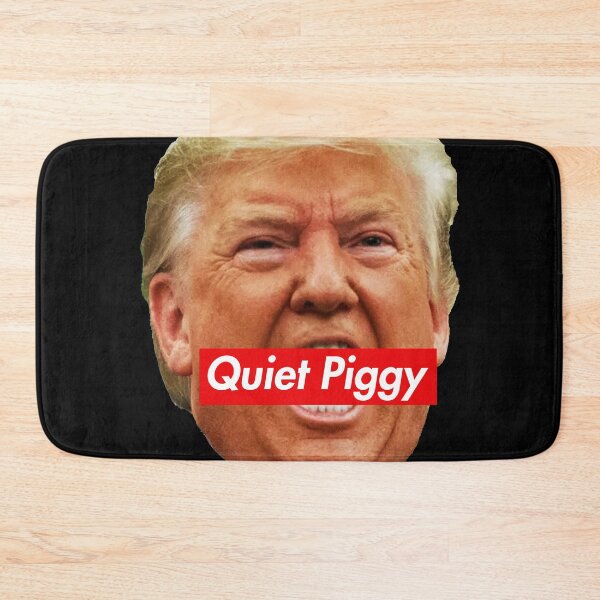 Item preview, Quiet Piggy - Trump gagged designed and sold by Thelittlelord.