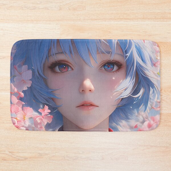 Item preview, Rei Ayanami Neon Genesis Evangelion Anime Cherry Blossom Serenity designed and sold by thedarvills.