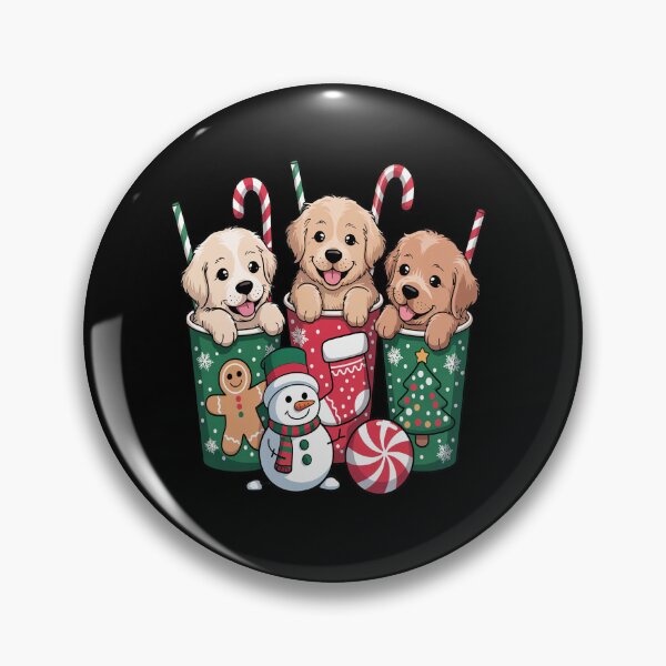 Item preview, Dog Christmas Golden Retriever Christmas With Dog Dog designed and sold by SIGORDESIGN.