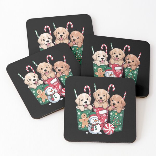 Item preview, Dog Christmas Golden Retriever  Christmas With Dog Dog designed and sold by SIGORDESIGN.