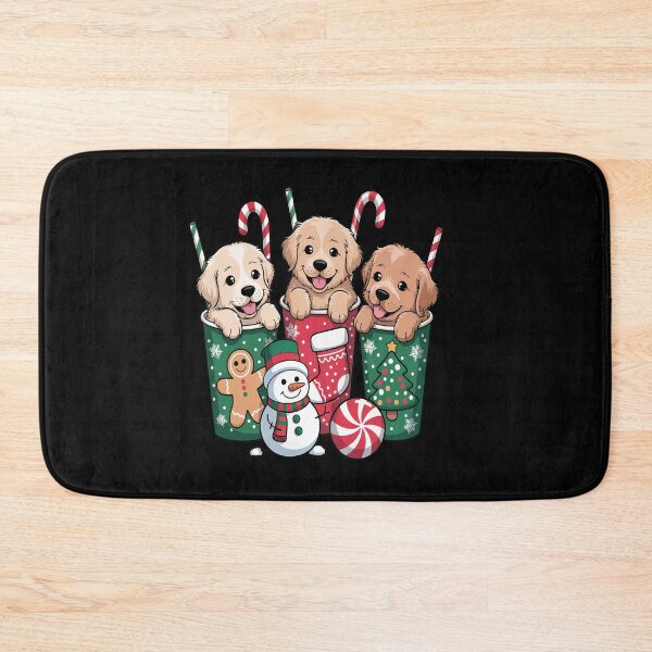 Item preview, Dog Christmas Golden Retriever  Christmas With Dog Dog designed and sold by SIGORDESIGN.