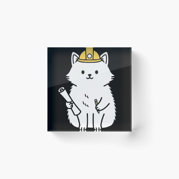 Item preview, Trust Me I'm an Architect Cat  designed and sold by ArtPandax.