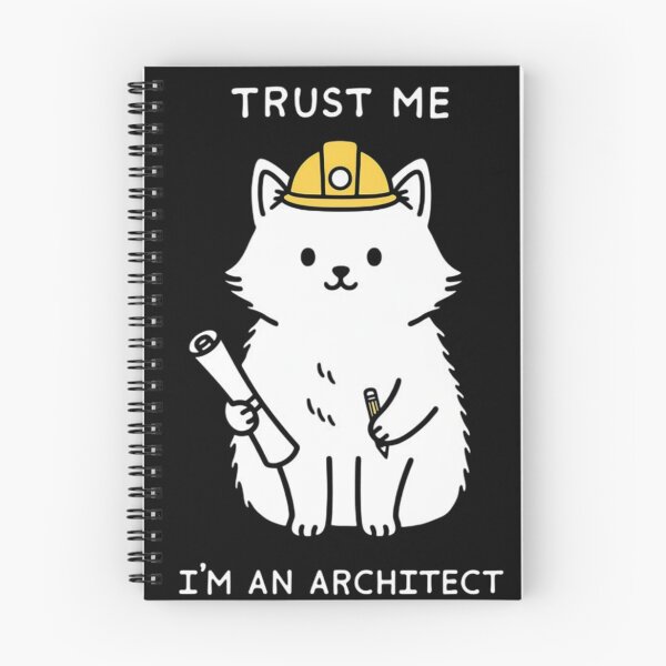 Item preview, Trust Me I'm an Architect Cat designed and sold by ArtPandax.