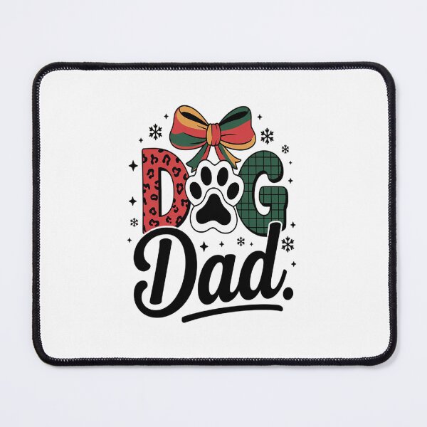 Item preview, Dog Dad Christmas Coquette  Merry Dog Merry Woofmas designed and sold by SIGORDESIGN.