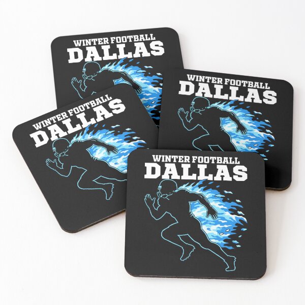 Item preview, DALLAS WINTER FOOTBALL | Frost Wind Athlete Design | Texas Cold Weather Sports designed and sold by KEF Custom.