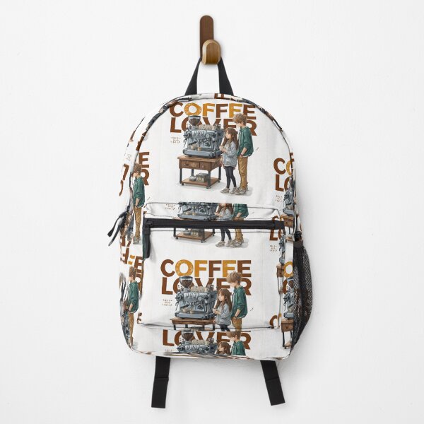 Item preview, Cute Coffee Lover Barista Machine – Adorable Coffee Shop Cartoon Art designed and sold by Grafititee.