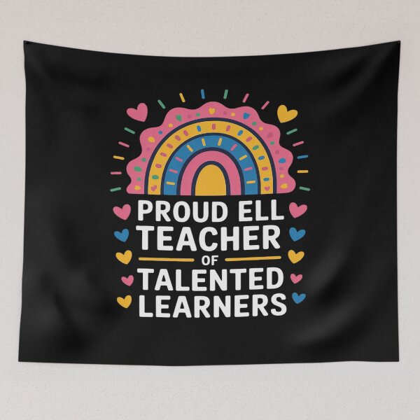 Item preview, Proud ELL Teacher of Talented Learners, ENL English Teaching designed and sold by JaskconLIfe23.