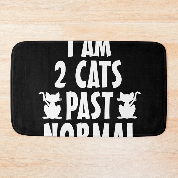 Item preview, I am 2 Cats Past Normal T-Shirt  designed and sold by MildredFransson.