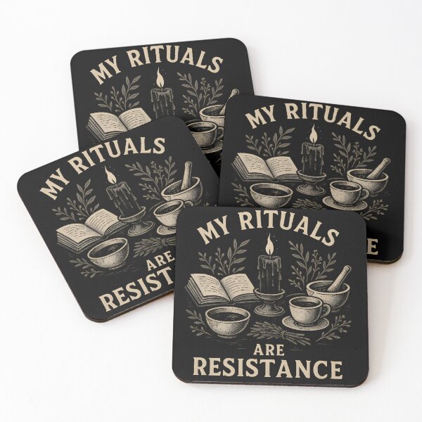 Item preview, My Rituals Are Resistance – Witchcore Self-Care Magic designed and sold by Mouraludia.