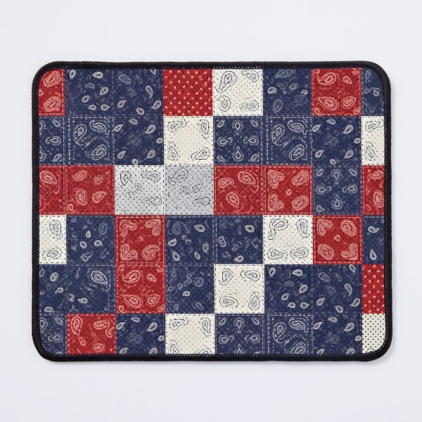 Item preview, Bandana Patch Quilt designed and sold by Kaleidoscope Print.