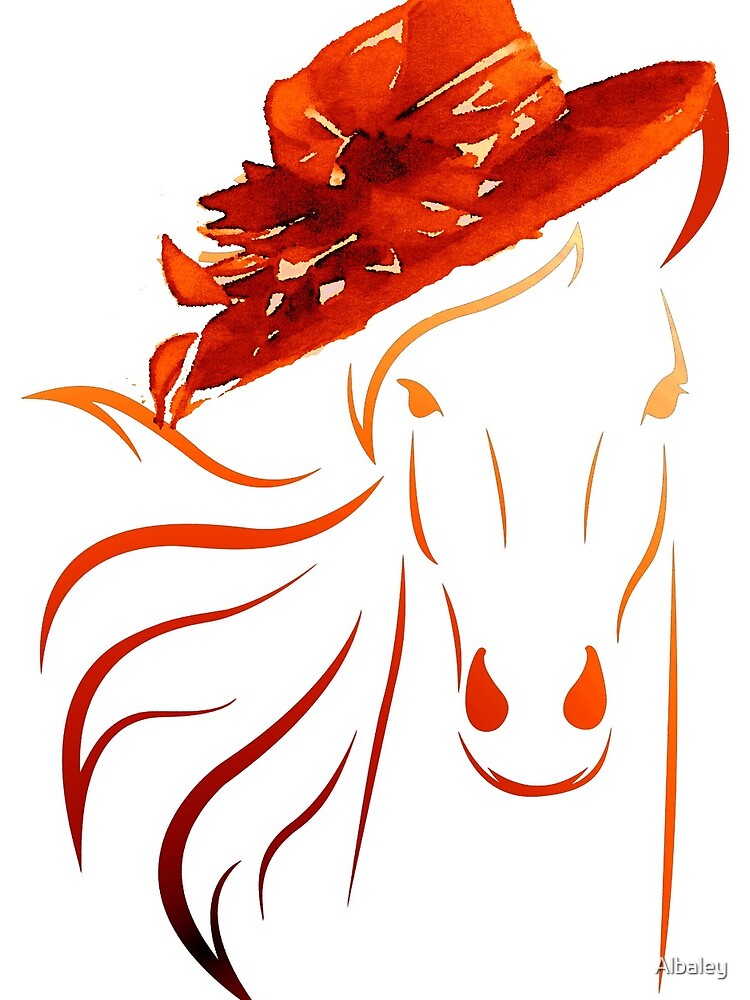 "Horse Hat Kentucky Derby" Mini Skirt for Sale by Albaley Redbubble