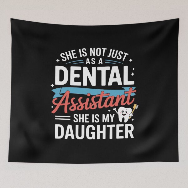 Item preview, Proud Parent Dental Assistant Daughter Family Dental Mom Dad designed and sold by JaskconLIfe23.