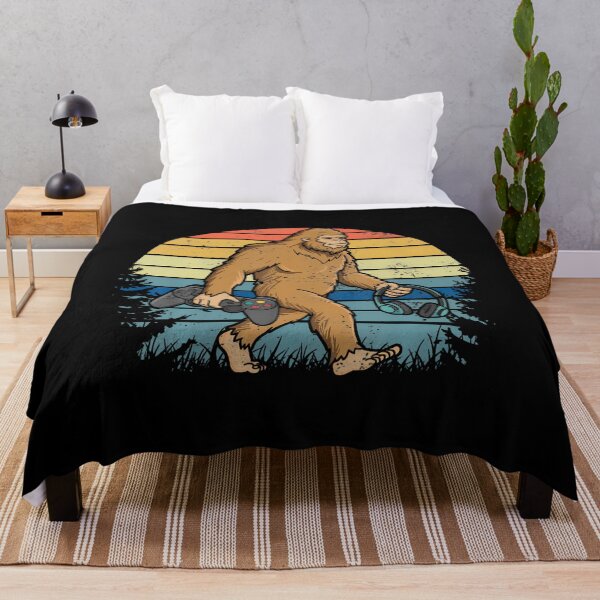 Item preview, Bigfoot Sasquatch Gamer Retro Gaming Men Boys Kids Teens designed and sold by KristinCleo.