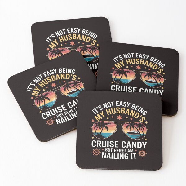 Item preview, Matching Couples Cruise Candy Husband and Wife Cruise designed and sold by RopboxRone.