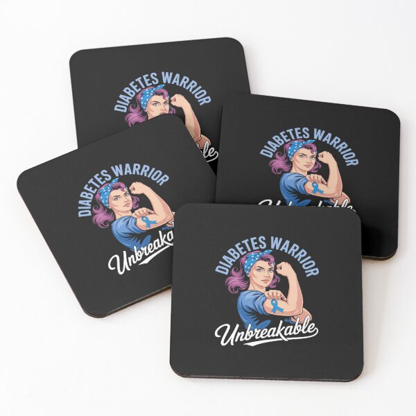 Item preview, Diabetes Warrior! Diabetes Awareness designs For Women designed and sold by khorbiasieno.