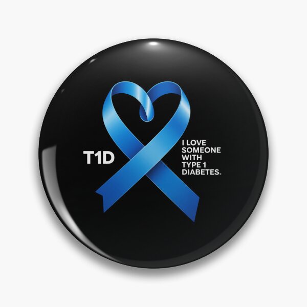 Item preview, Diabetes Awareness Month I Love Someone With Type 1 Diabetes Long  designed and sold by milanforbes.