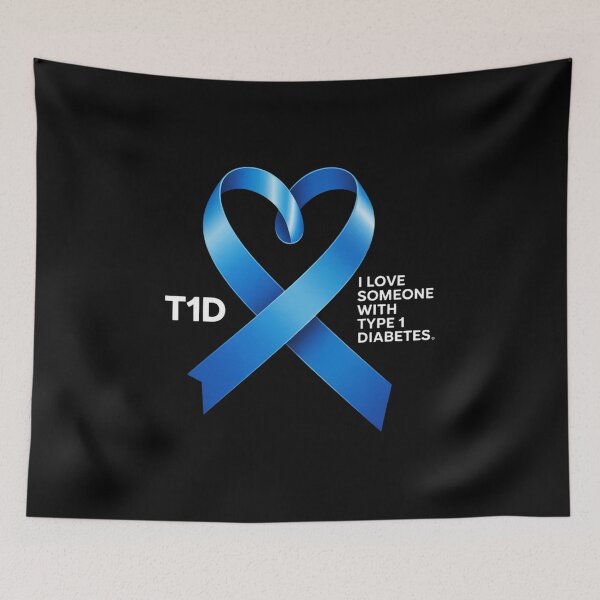 Item preview, Diabetes Awareness Month I Love Someone With Type 1 Diabetes Long  designed and sold by milanforbes.