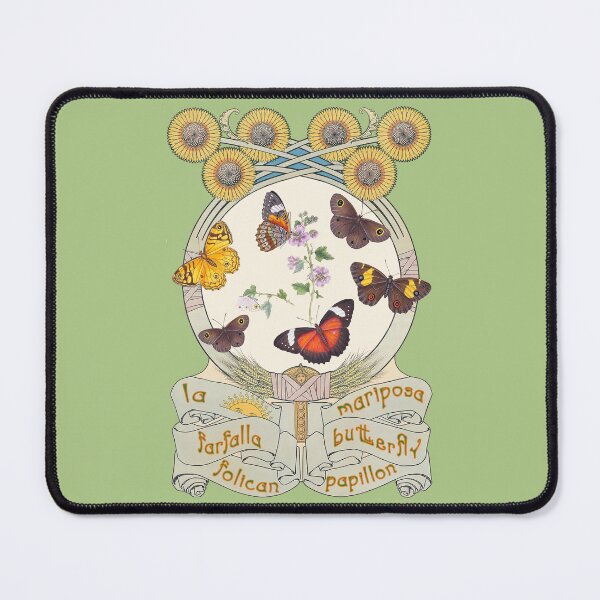 Item preview, Art Nouveau Butterflies designed and sold by Tridentulus.