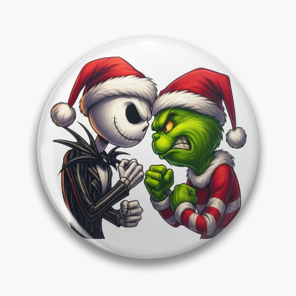 Item preview, Funny Grinch Vs Jack Funny Christmas Gifts designed and sold by Har-vee.