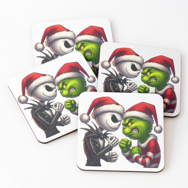 Item preview, Funny Grinch Vs Jack Funny Christmas Gifts designed and sold by Har-vee.