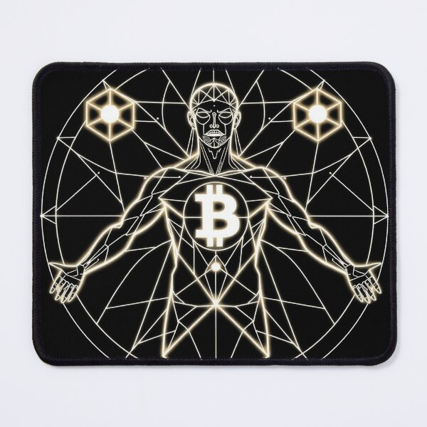 Item preview, Golden Bitcoin Halo – Sacred Crypto Angel of Decentralization designed and sold by Benito Del Ray.