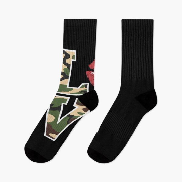 Item preview, Army Love Valentine Camouflage Red Lips Love designed and sold by Moxizz.
