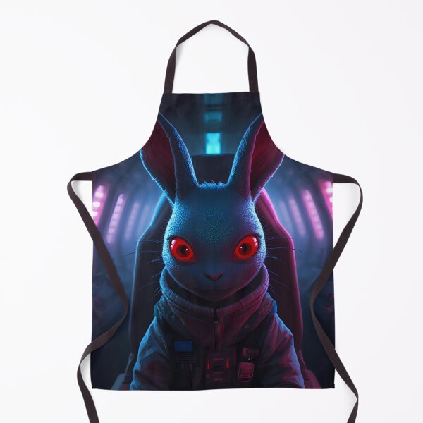 Item preview, Spacefaring Hare in Futuristic Cockpit designed and sold by Vvmd.