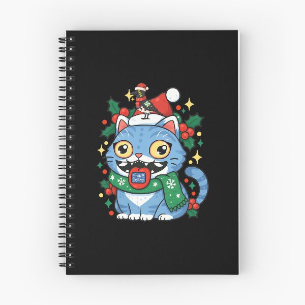 Item preview, Festive Holiday Derpy The Tiger Christmas   designed and sold by Sarah Turner.