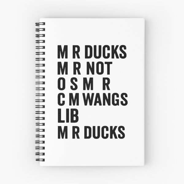 Artikelvorschau, MR Ducks Schwarz Weiß Fett Lustiges Zitat entworfen und verkauft von cerima.