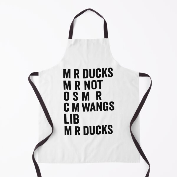 Item preview, MR Ducks Black White Bold Funny Quote designed and sold by cerima.